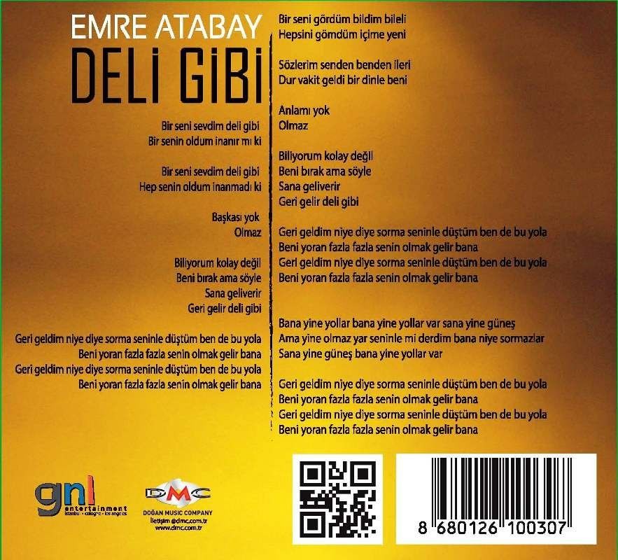EMRE ATABAY - DELİ GİBİ