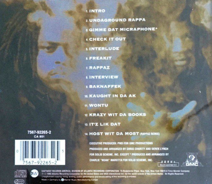 DAS EFX - STRAIGHT UP SEWASIDE (CD) (1993)