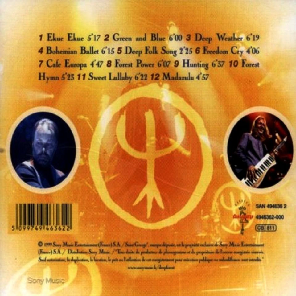 DEEP FOREST - MADE IN JAPAN (CD) (1999)