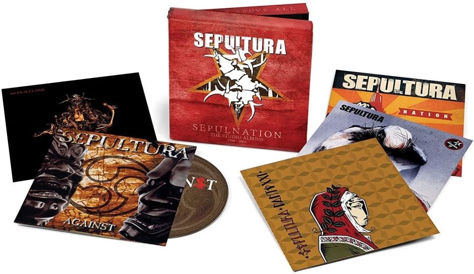 SEPULTURA	- SEPULNATION (THE STUDIO ALBUMS 1998-2009) (5 CD) (2021)