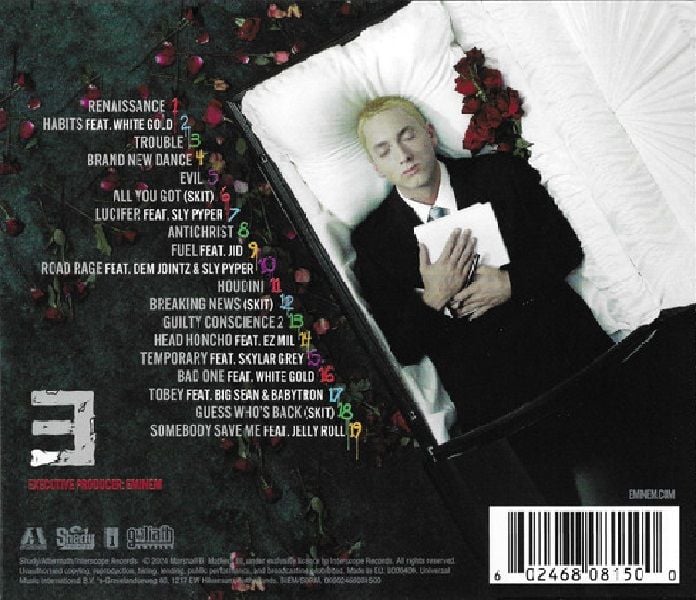 EMINEM	- THE DEATH OF SLIM SHADY (COUP DE GRACE) (CD) (2024)