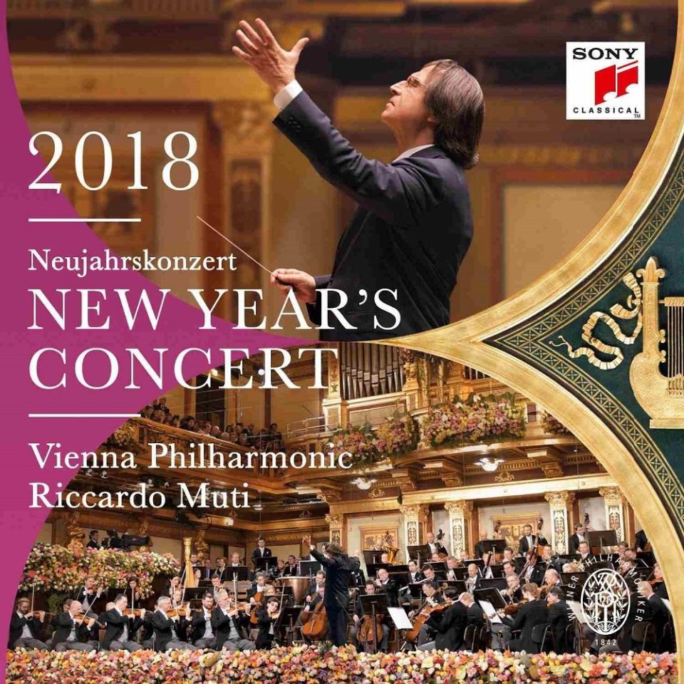 NEW YEAR’S CONCERT 2018 - RICCARDO MUTI  &  VIENNA PHILHARMONIC ORCHESTRA (3 LP)