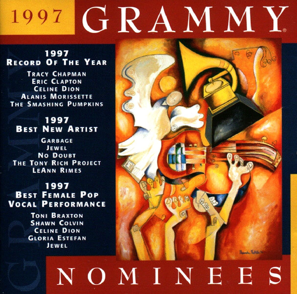 GRAMMY NOMINEES 1997 - VARIOUS (CD) (1997)