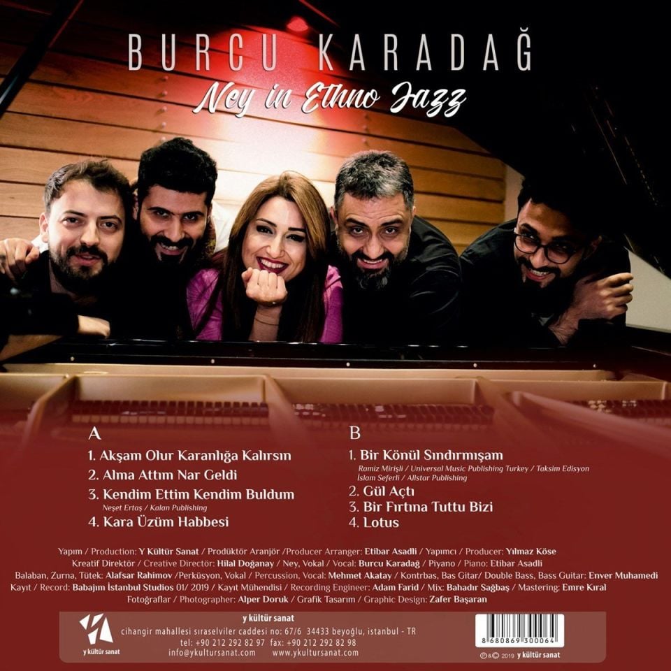 BURCU KARADAĞ - NEY IN ETHNO JAZZ (LP)