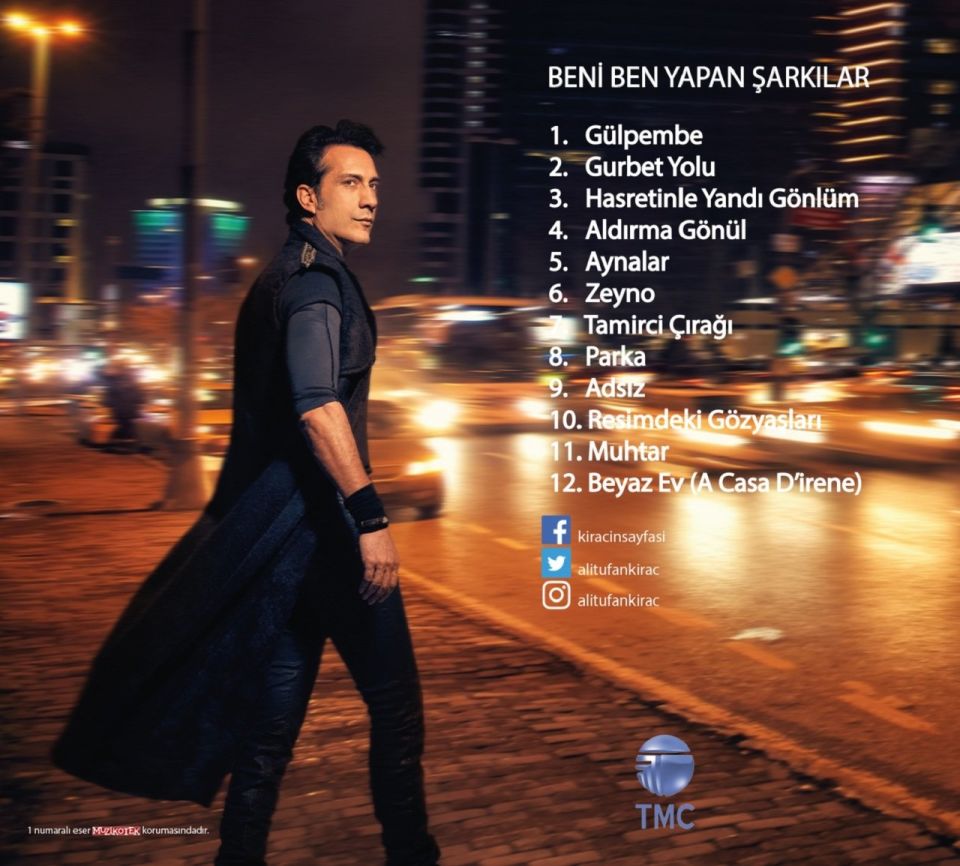 KIRAÇ - BENİ BEN YAPAN ŞARKILAR