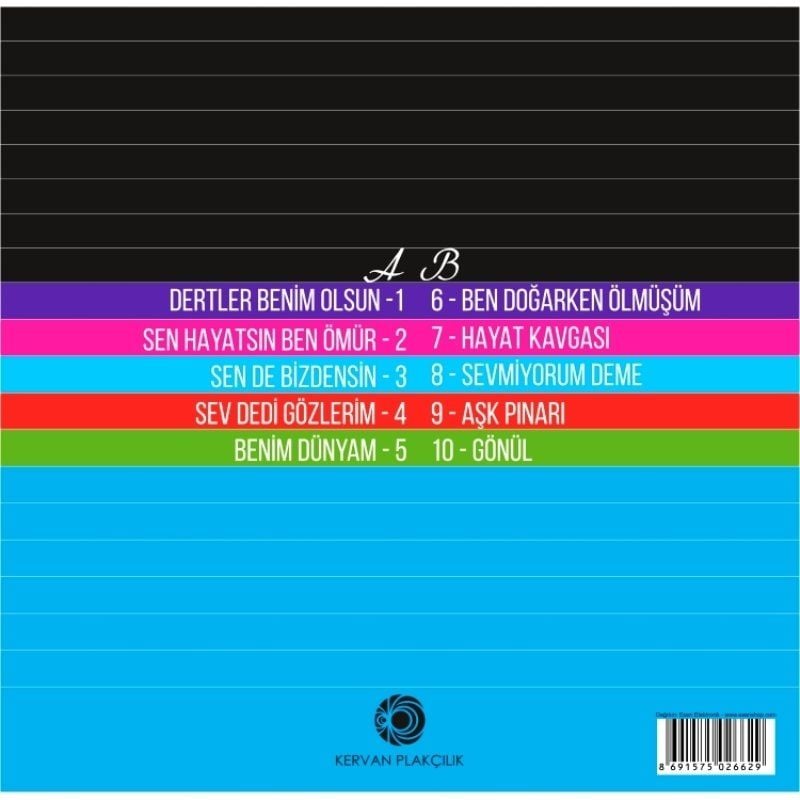 ORHAN GENCEBAY - DERTLER BENİM OLSUN (LP)