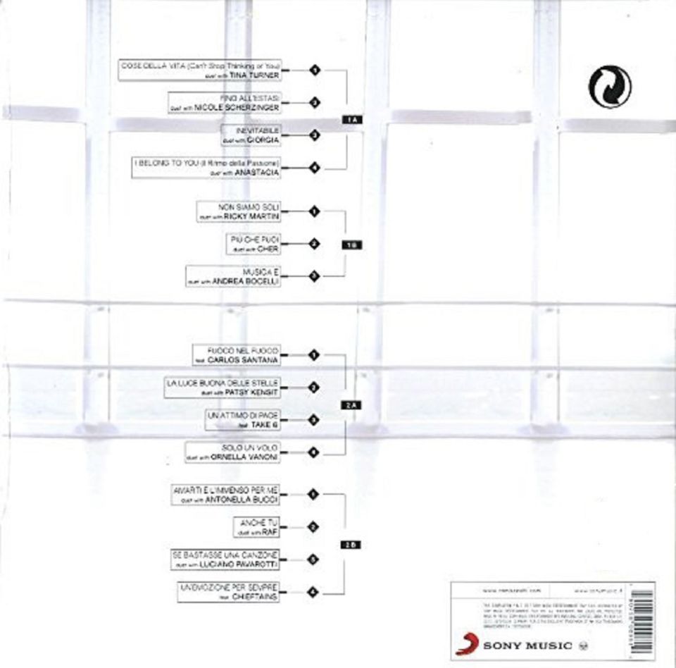 EROS RAMAZZOTTI - EROS DUETS (LP)