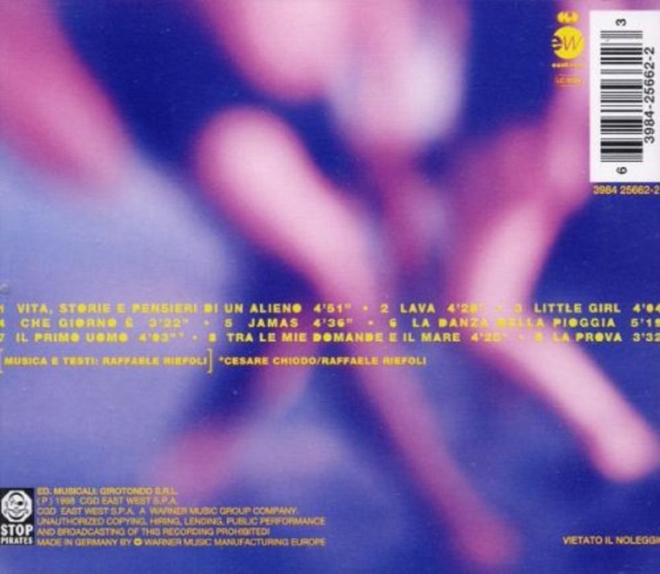 RAF - LA PROVA (CD) (1998)