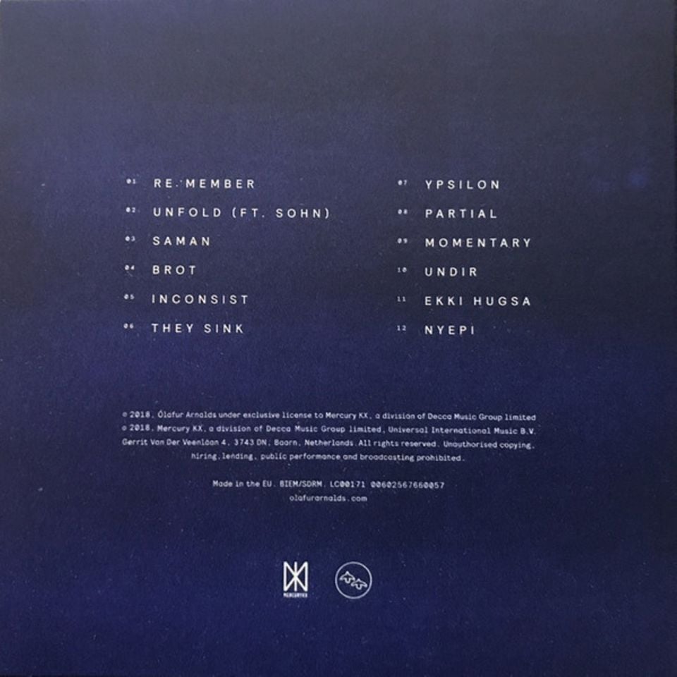 OLAFUR ARNALDS - RE:MEMBER