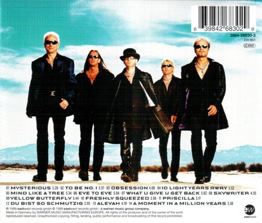 SCORPIONS - EYE II EYE (CD) (1999)