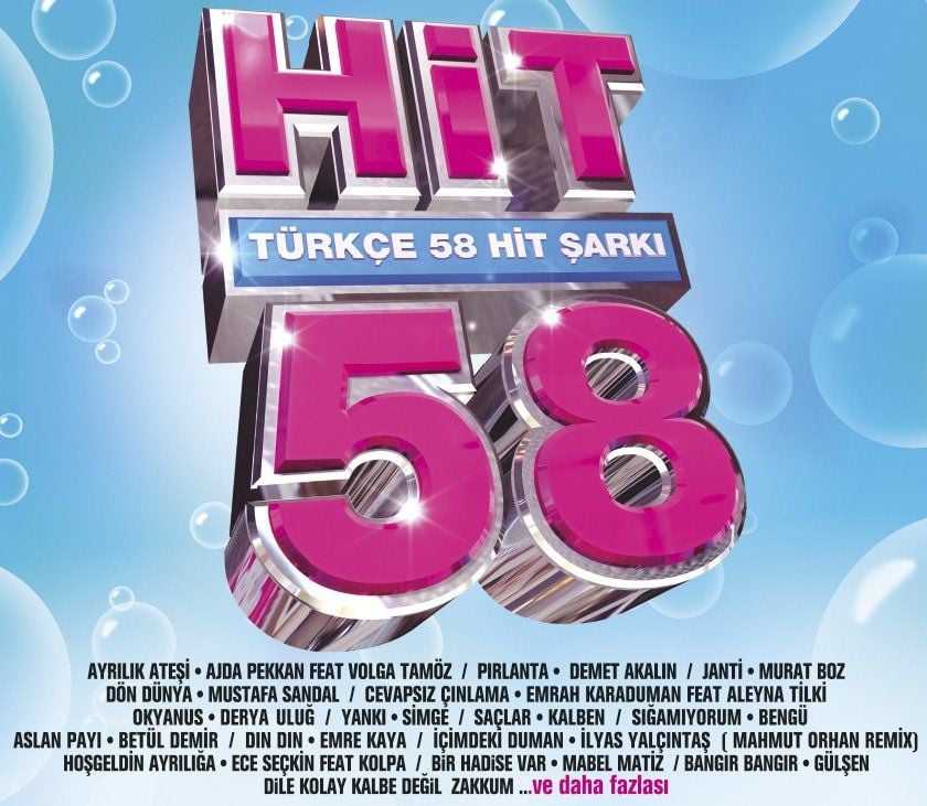 58 HiT - KARIŞIK / VARIOUS (4 CD)