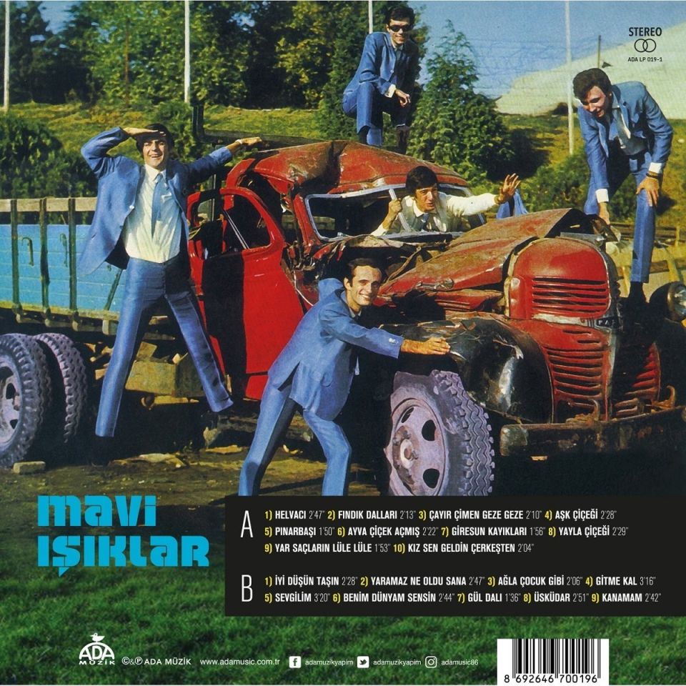 MAVİ IŞIKLAR - MAVİ IŞIKLAR (LP)