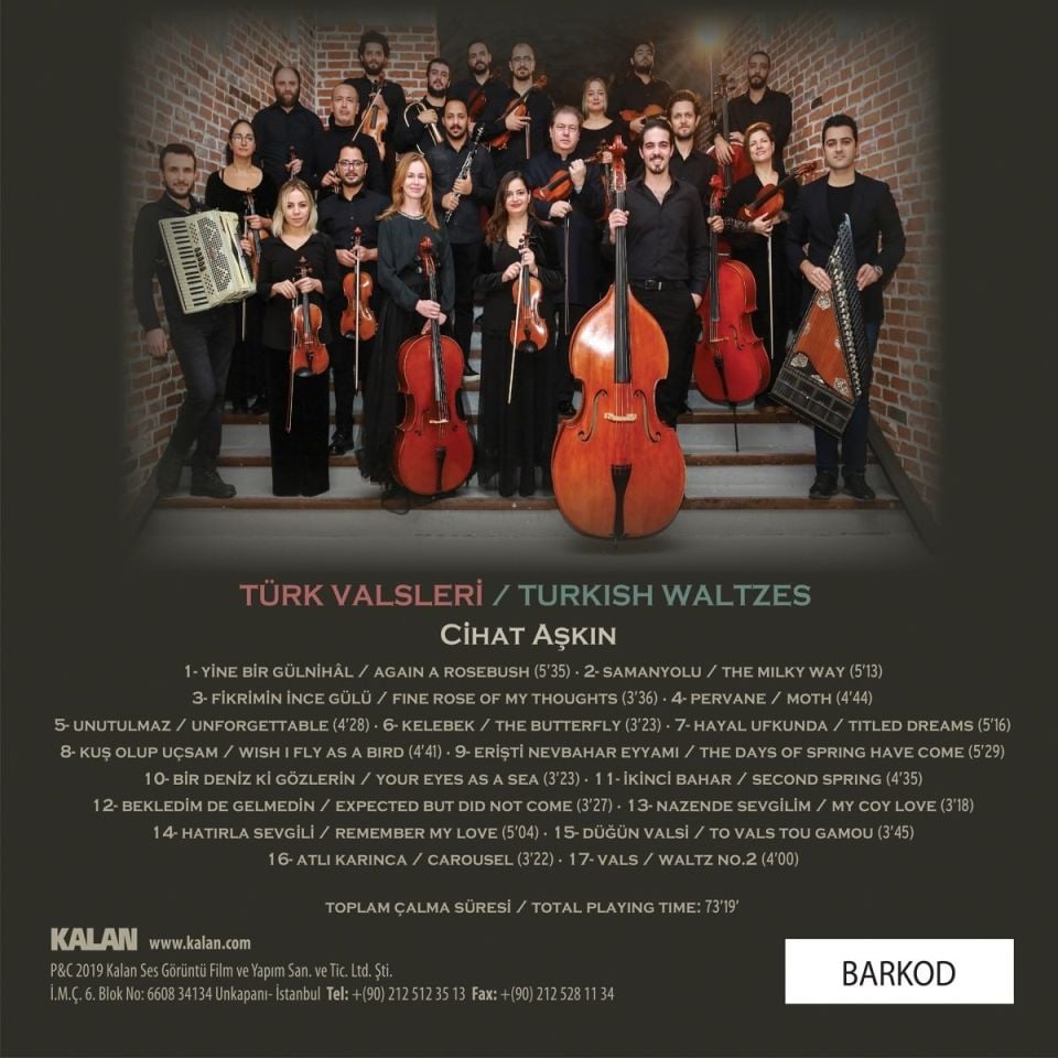 CİHAT AŞKIN - TÜRK VALSLERİ / TURKISH WALTZES