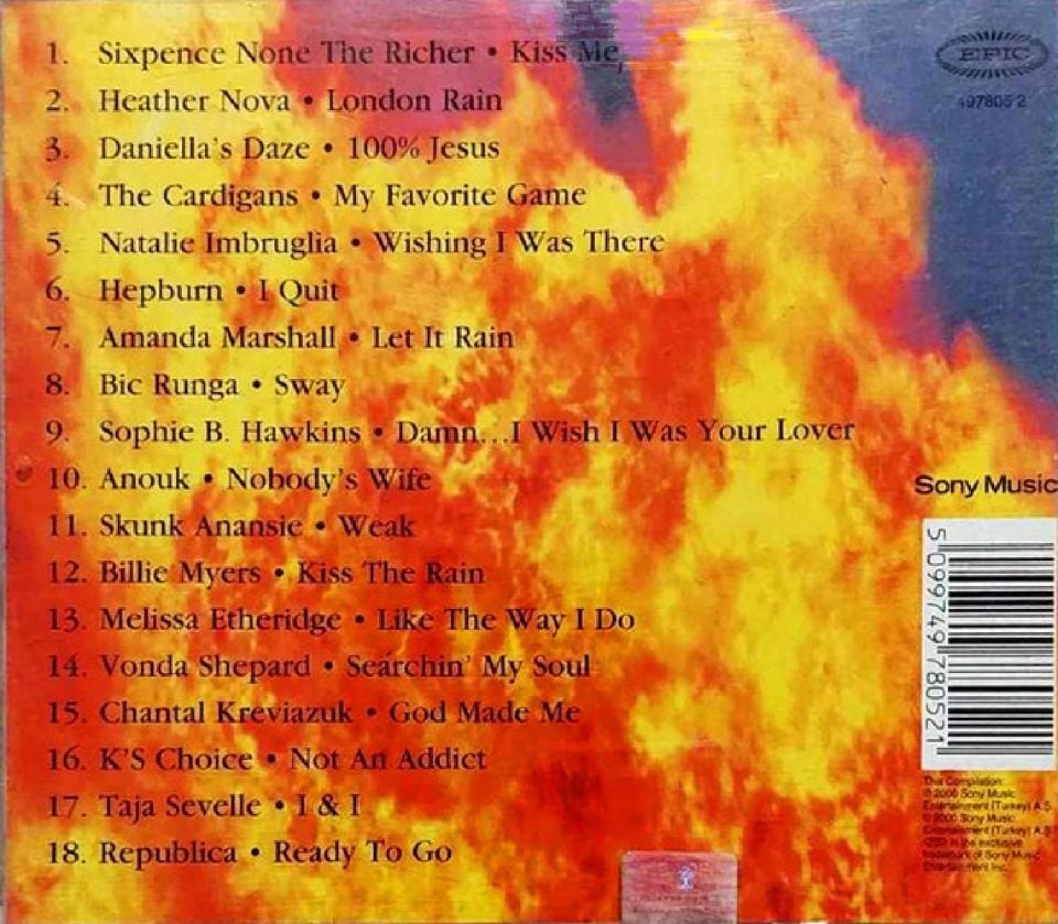 WOMAN IN ROCK - VARIOUS (RADYO 5) (CD) (2000)