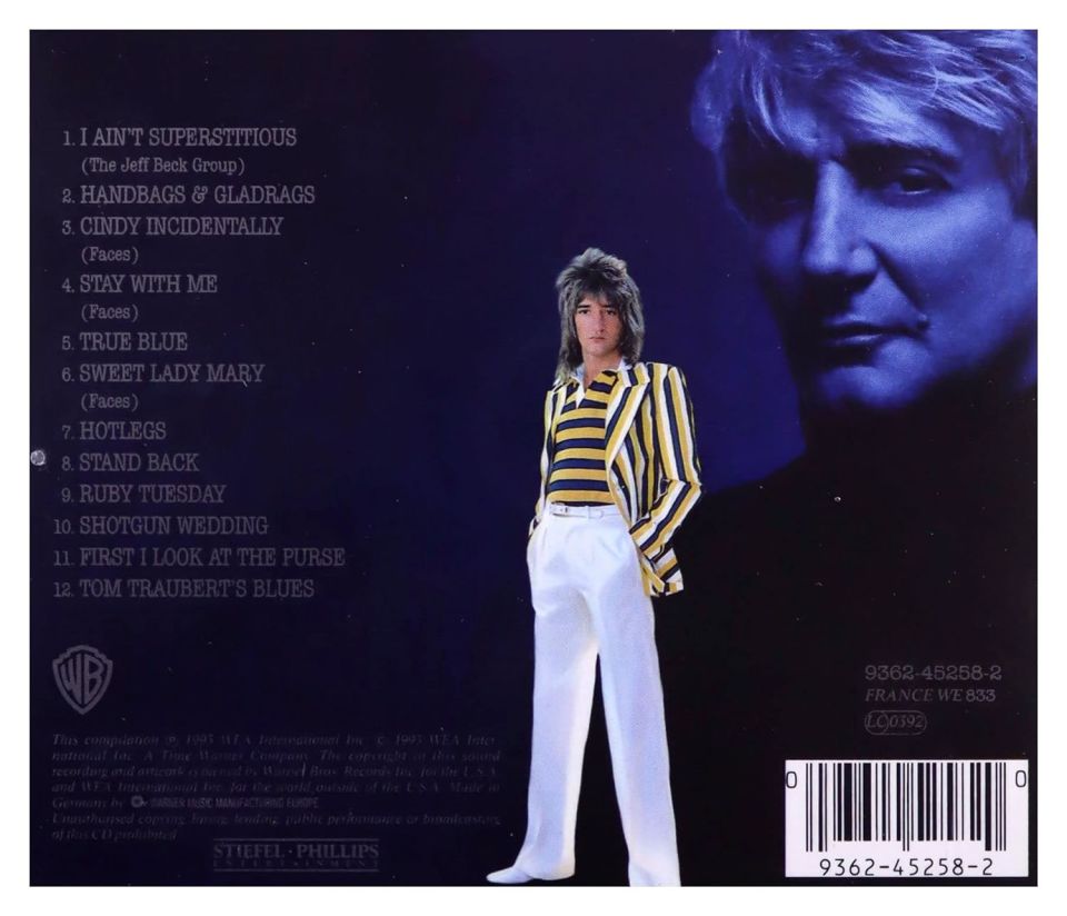 ROD STEWART - LEAD VOCALIST (CD)(1993)