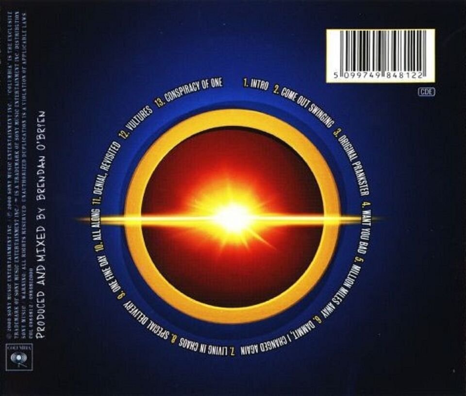 THE OFFSPRING - CONSPIRACY OF ONE (CD) (2000)