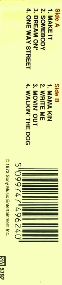 AEROSMITH - AEROSMITH (MC) (1973)