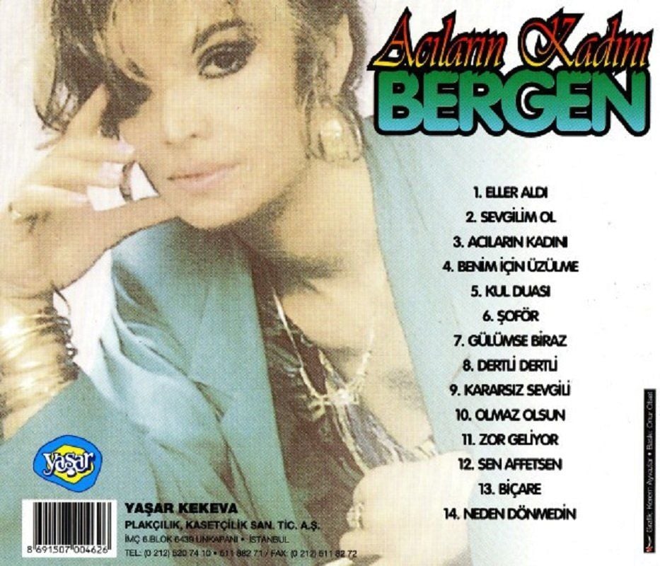 BERGEN - ACILARIN KADINI (CD) (1999)