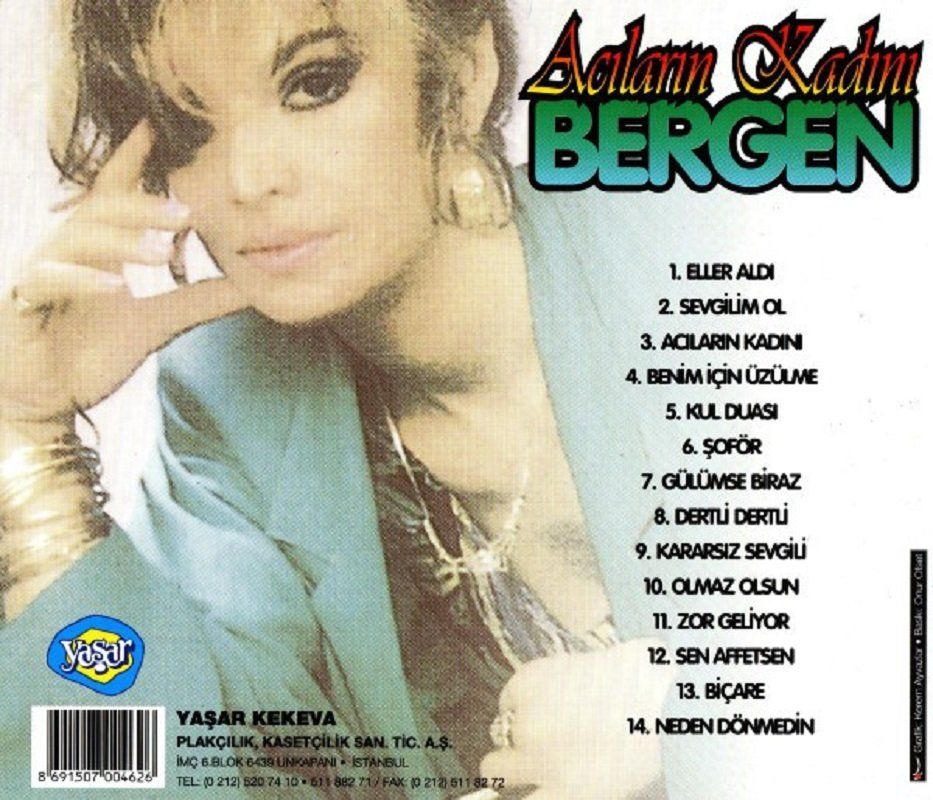 BERGEN - ACILARIN KADINI (CD) (1999)