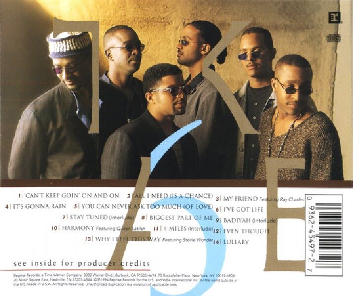 TAKE 6 - JOIN THE BAND (CD) (1994)