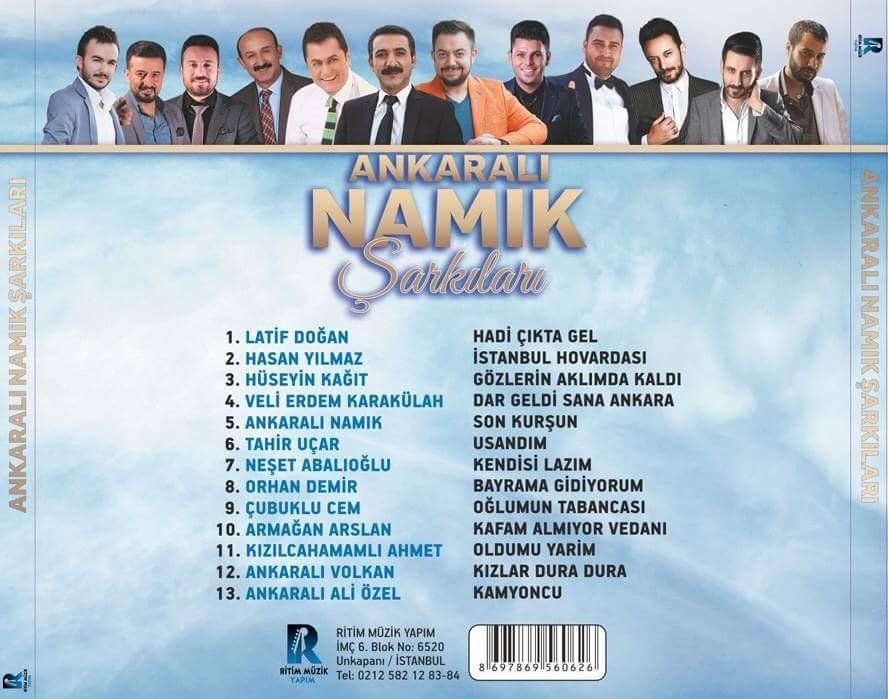 ANKARALI NAMIK ŞARKILARI - ÇEŞİTLİ SANATÇILAR
